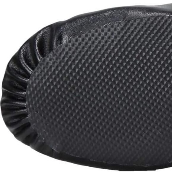 Linodes Unisex 006 PU Leather Upper Slip-on Jazz Shoe for Women and Men's Dance - Picture 6 of 7